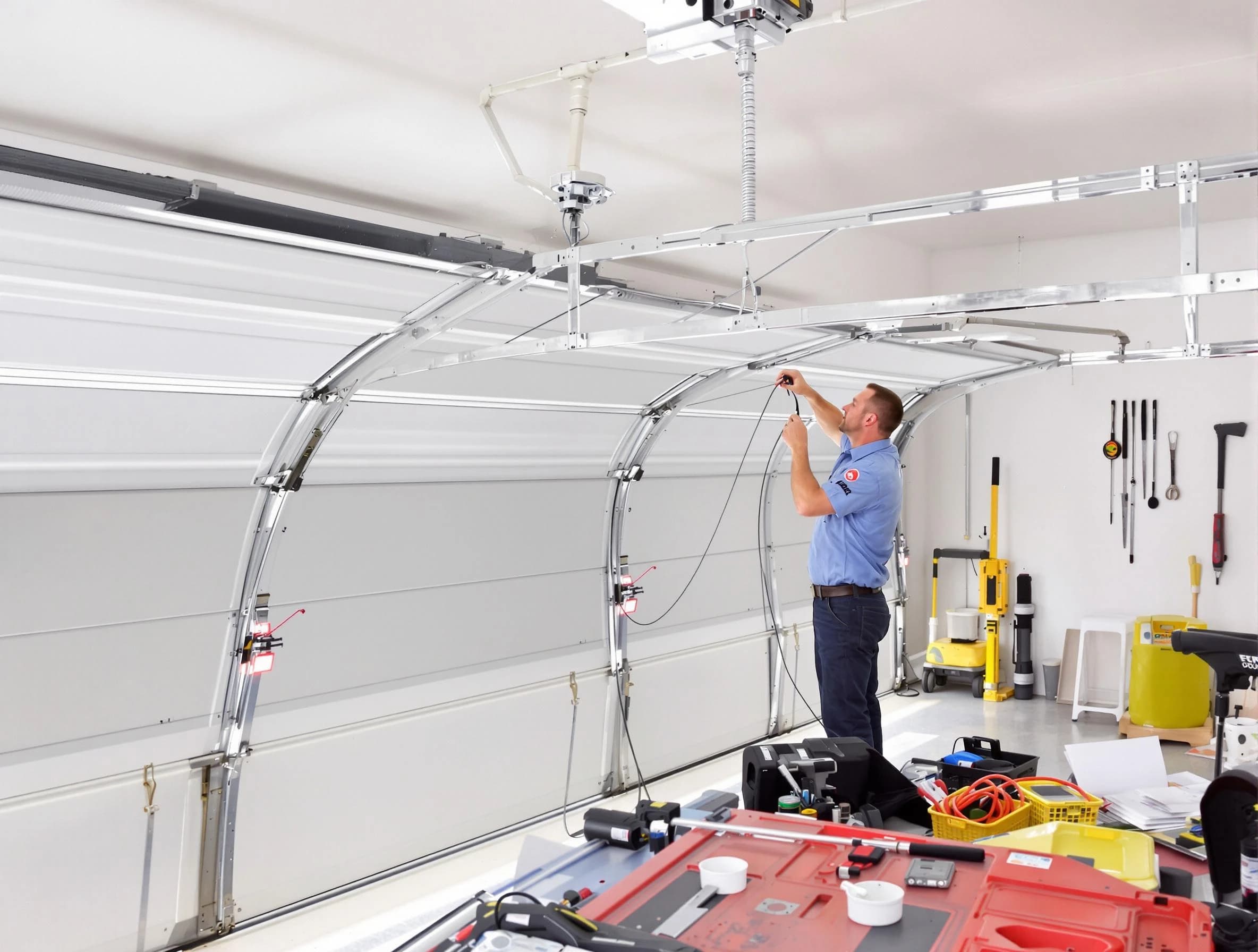 Garage door cable repair service by Denver Garage Door Repair in Denver