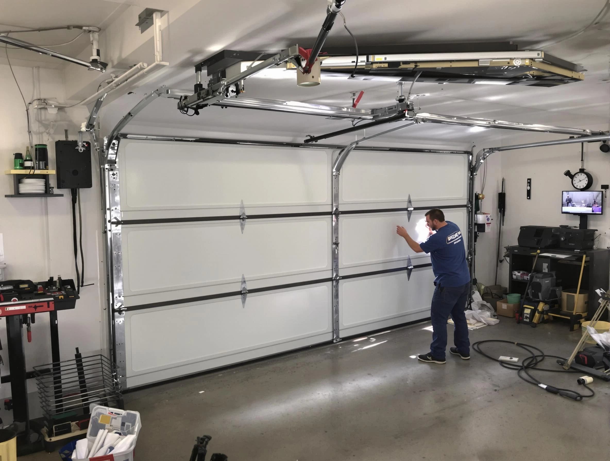 Professional garage door repair service by Denver Garage Door Repair in Denver