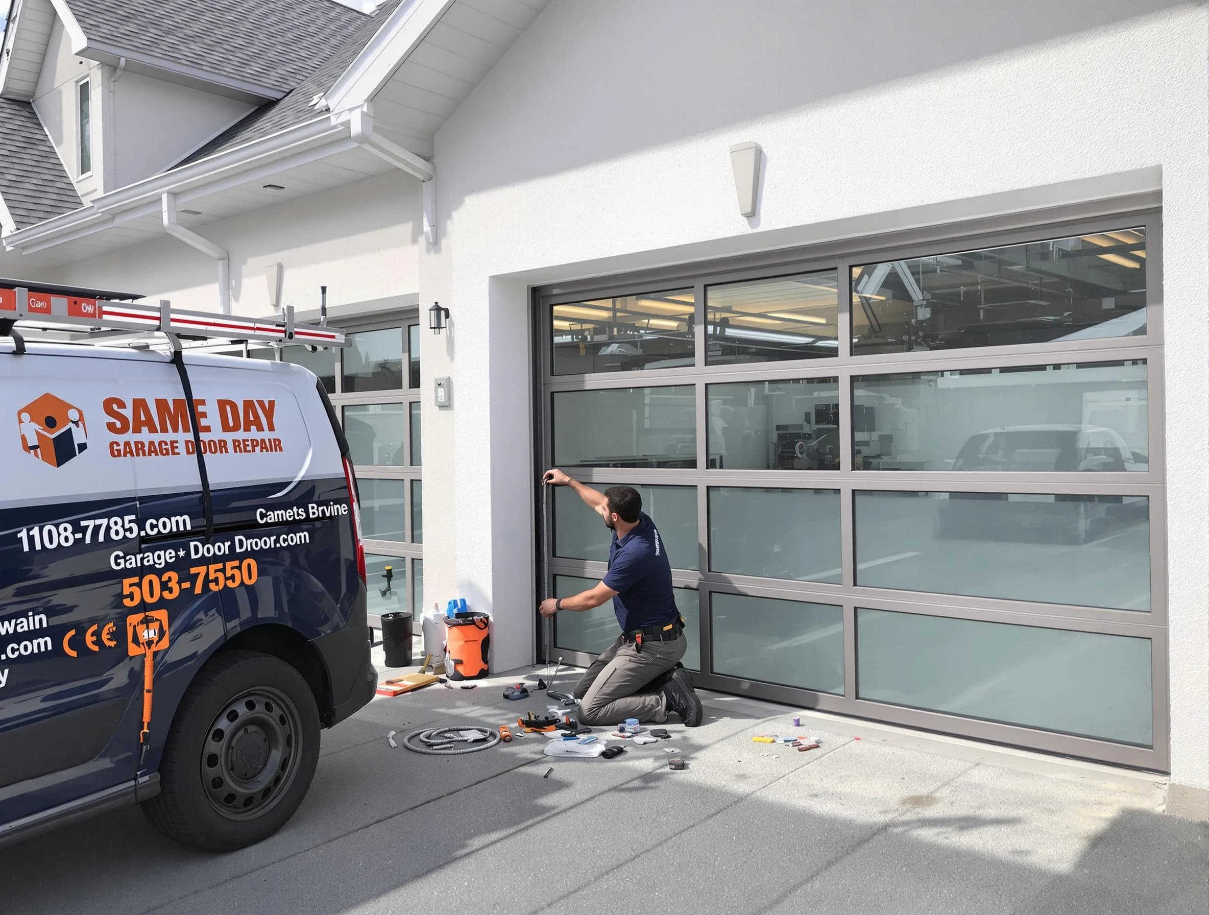 Same-day garage door repair service by Denver Garage Door Repair in Denver