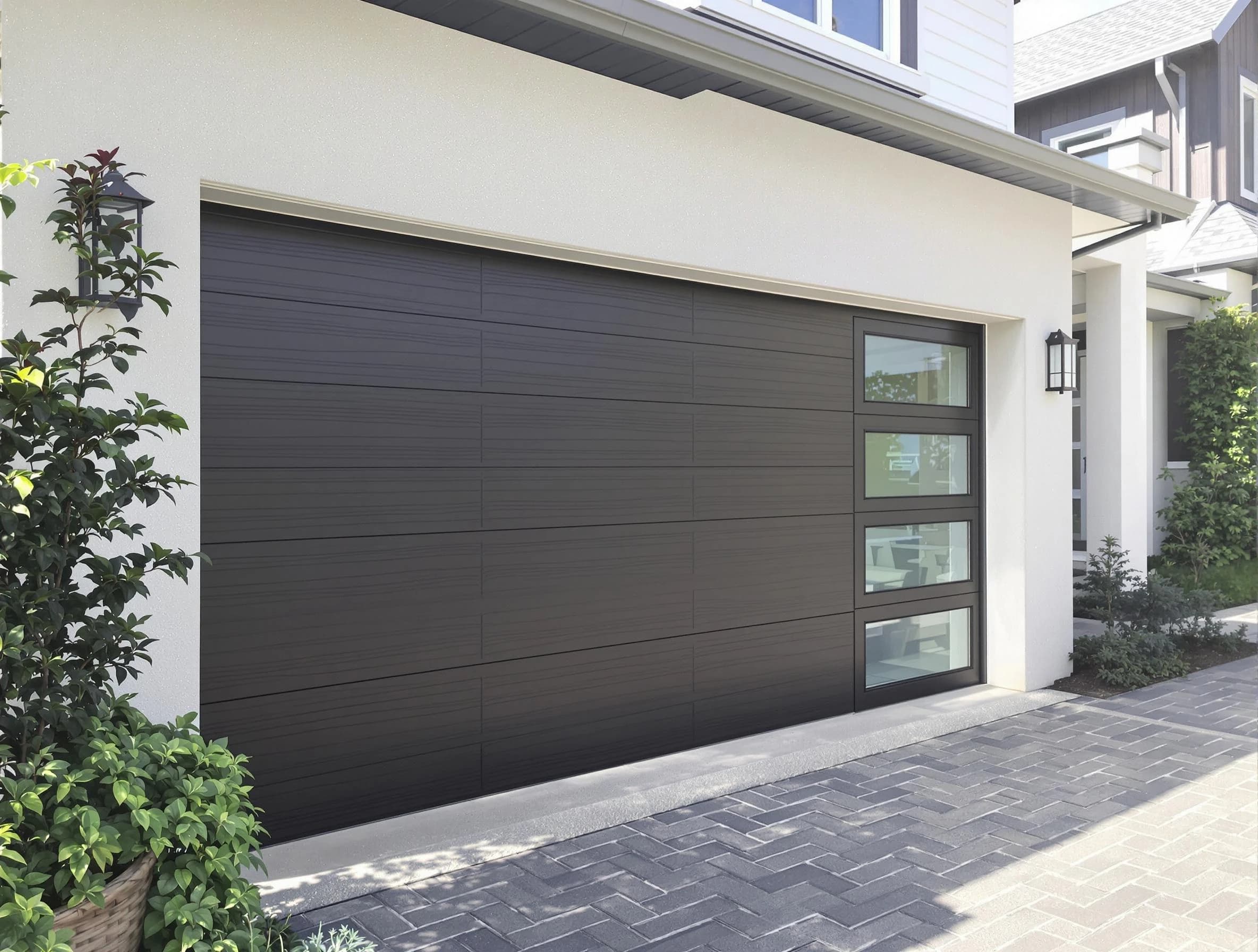 Custom garage door installation by Denver Garage Door Repair in Denver