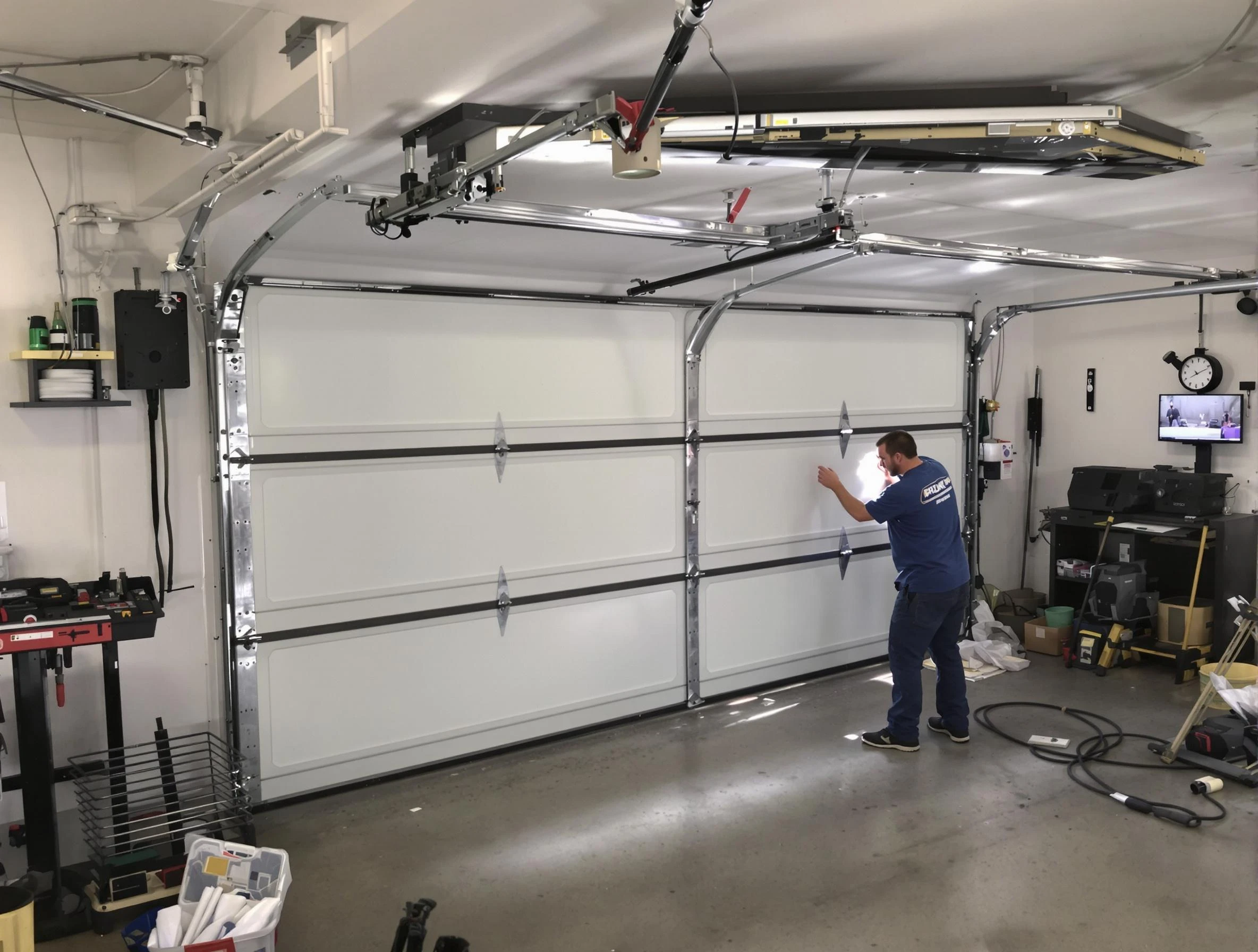 Professional garage door repair service by Denver Garage Door Repair in Denver