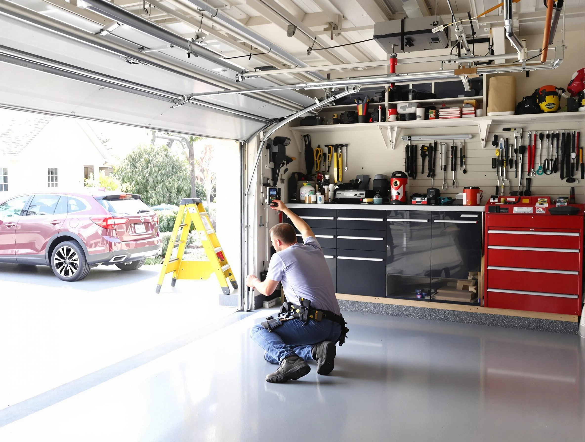 Local garage door repair service by Denver Garage Door Repair in Denver