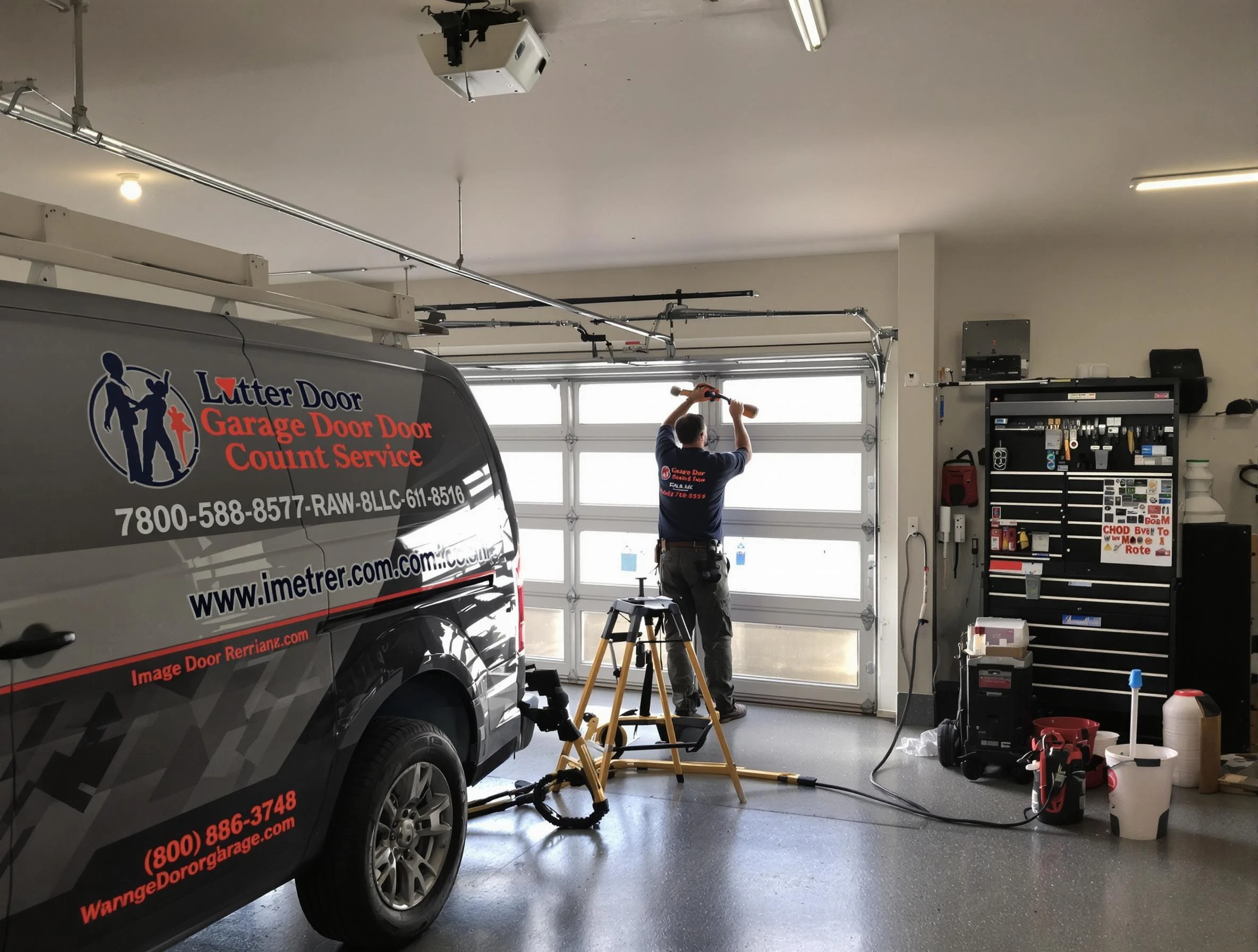 Denver Garage Door Repair rapid response team performing same-day repair in Denver