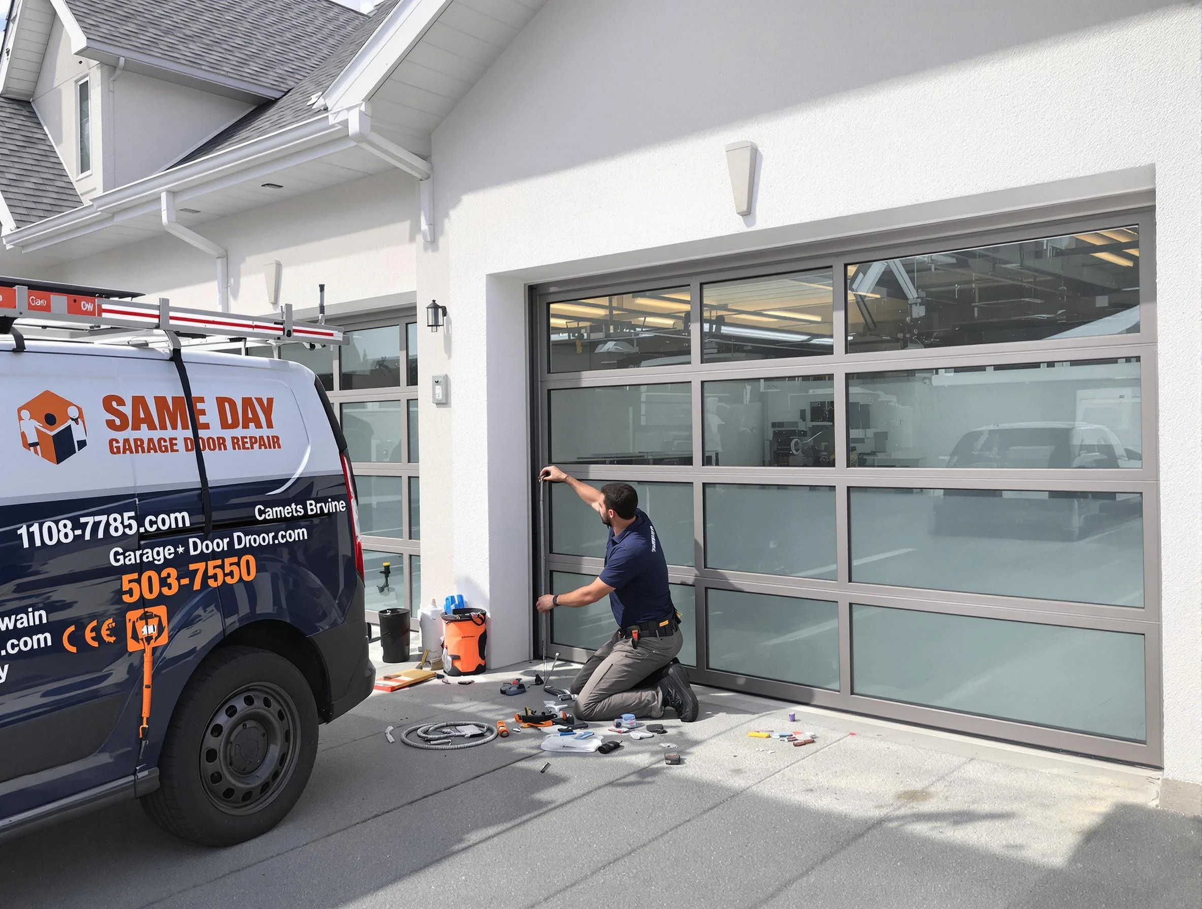Same-day garage door repair service by Denver Garage Door Repair in Denver